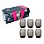 Conjunto 6 Copos de Vidro Nadir 465ml SM Aruba - Cinza - Imagem 5