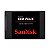 SSD Plus Sandisk 240GB Leitura 530MB/s SDSSDA-240G-G26 Preto - Imagem 1