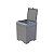 Lixeira Com Anel P/ Saco De Lixo Stolf 5.4L Ref.1512-C Cinza - Imagem 1