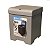 Lixeira Com Anel P/ Saco De Lixo Stolf 5.4L Ref.1512-C Cinza - Imagem 4