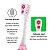 Escova de Dente Elétrica Infantil Multi Saúde Gatinhos HC155 - Imagem 4