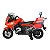 Mini Moto Elétrica Importway BMW R 1200RT BW-316VM Vermelho - Imagem 6