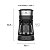 Cafeteira Elétrica Electrolux Programável ECM25 Preto - 220V - Imagem 2