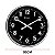 Relógio de Parede Gigante Herweg 60cm Quartz 6463-070 Prata - Imagem 2