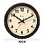 Relógio de Parede Herweg 40cm 660127-245 Ouro Envelhecido - Imagem 2