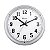 Relógio de Parede Herweg 40cm 660129-070 Prata Metálico - Imagem 1