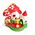 Brinquedo Bello Cogumelo Tateti Calesita Ref.712 Vermelho - Imagem 3