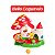 Brinquedo Bello Cogumelo Tateti Calesita Ref.712 Vermelho - Imagem 5