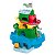 Brinquedo Monta Castelo Tateti Calesita Ref.893 Azul - Imagem 1