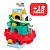 Brinquedo Monta Castelo Tateti Calesita Ref.893 Vermelho - Imagem 2
