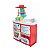 Brinquedo Buona Cozinha Tateti Calesita Ref.1308 Vermelho - Imagem 2