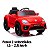 Mini Carro Elétrico Importway Beetle Dune BW274VM Vermelho - Imagem 5