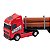 Caminhão Bruto Logging Samba Toys 39cm Ref.704 Vermelho - Imagem 3