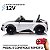 Mini Carro Elétrico Importway 12V BMW I8 BW293BR Branco - Imagem 3