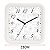 Relógio de Parede Ambiente 23cm Quartz 119087-141 Branco TWI - Imagem 2