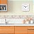 Relógio de Parede Ambiente 23cm Quartz 119087-141 Branco TWI - Imagem 3