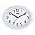 Relógio de Parede Ambiente 26cm Quartz 119002-021 Branco - Imagem 1