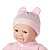 Boneca New Born Soninho Menina Olho Móvel Divertoys Ref.8065 - Imagem 3