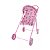 Carrinho Para Boneca Simples Mep Kids Ref.B6 Rosa Crianças - Imagem 1