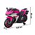 Mini Moto Elétrica Infantil Importway 12V BW300RS - Rosa - Imagem 2