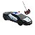 Carrinho de Polícia Com Controle Remoto BBR Toys R3455 Preto - Imagem 3