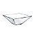 Saladeira Quadrada Milão de Vidro Ruvolo Klassikglas R.80616 - Imagem 2