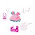 Boneca Bff Cry Babies Multikids Talents Coney BR2099 Rosa - Imagem 5