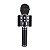 Microfone Karaokê Show Toyng Bluetooth Ref.36739 Preto - Imagem 1