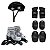 Kit Roller Patins Infantil Mor Ref.40600102 Cinza P (30-33) - Imagem 1