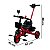 Triciclo Infantil Com Empurrador Importway BW311VM Vermelho - Imagem 2