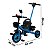 Triciclo Infantil Com Empurrador Importway BW311AZ Azul - Imagem 2