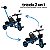 Triciclo Infantil Com Empurrador Importway BW311AZ Azul - Imagem 3