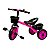 Triciclo Infantil Importway BW308RS Preto e Rosa - Imagem 1