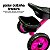 Triciclo Infantil Importway BW308RS Preto e Rosa - Imagem 9