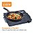Cooktop Elétrico RAF 1 Boca 2200W R.8061 Marmorizado 220V - Imagem 3