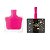 Esmalte Cremoso Latika Space Neon Koralle - 9ml - Imagem 2