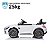 Mini Carro Elétrico Importway M. Benz AMG GT R BW314BR Branco - Imagem 4