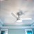 Ventilador de Teto Philco 3 em 1 LED 145W PVT08B Branco 220V - Imagem 3