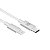 Cabo USB-C Lightning Multilaser 1,2m S/MFI WI454 Branco - Imagem 2