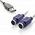 Cabo Multilaser Conversor USB A em Mini DIN Fêmea PS2 WI046 - Imagem 1