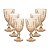 Jogo Com 6 Taças Greek Bon Gourmet 345ml Ref.35452 Âmbar - Imagem 3