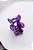 Piranha Flor Marmorizada Roxo - Imagem 3