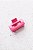 Piranha Mini Retangular Rosa Chiclete - Imagem 5