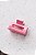 Piranha Mini Retangular Rosa Bebê - Imagem 1
