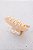 Piranha Meia Lua Marmorizada Off White - Imagem 2