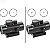 Red Dot 1x40 Formato da mira Ponto ou Cruz Trilho 11/22mm - Imagem 1