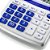 CALCULADORA 12 DIGITOS ELGIN MV4125 AZUL BATERIA E SOLAR - Imagem 4