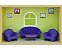 CASINHA YELLOW HOUSE EM MDF JUNGLES REF 412 - Imagem 7