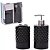 Kit banheiro scale preto wincy casa - Imagem 1