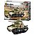 LEGO CUBIC WWII TANQUE DE GUERRA 463 PÇS MULTIKIDS - Imagem 1